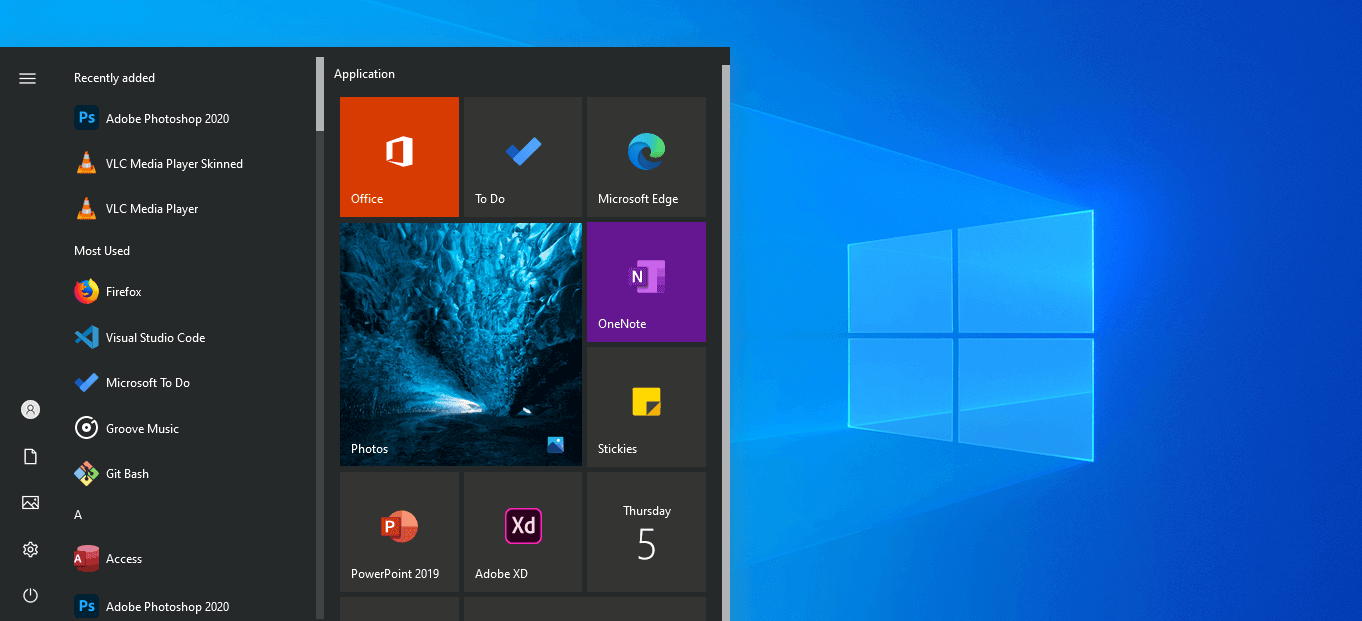 Windows 10 project